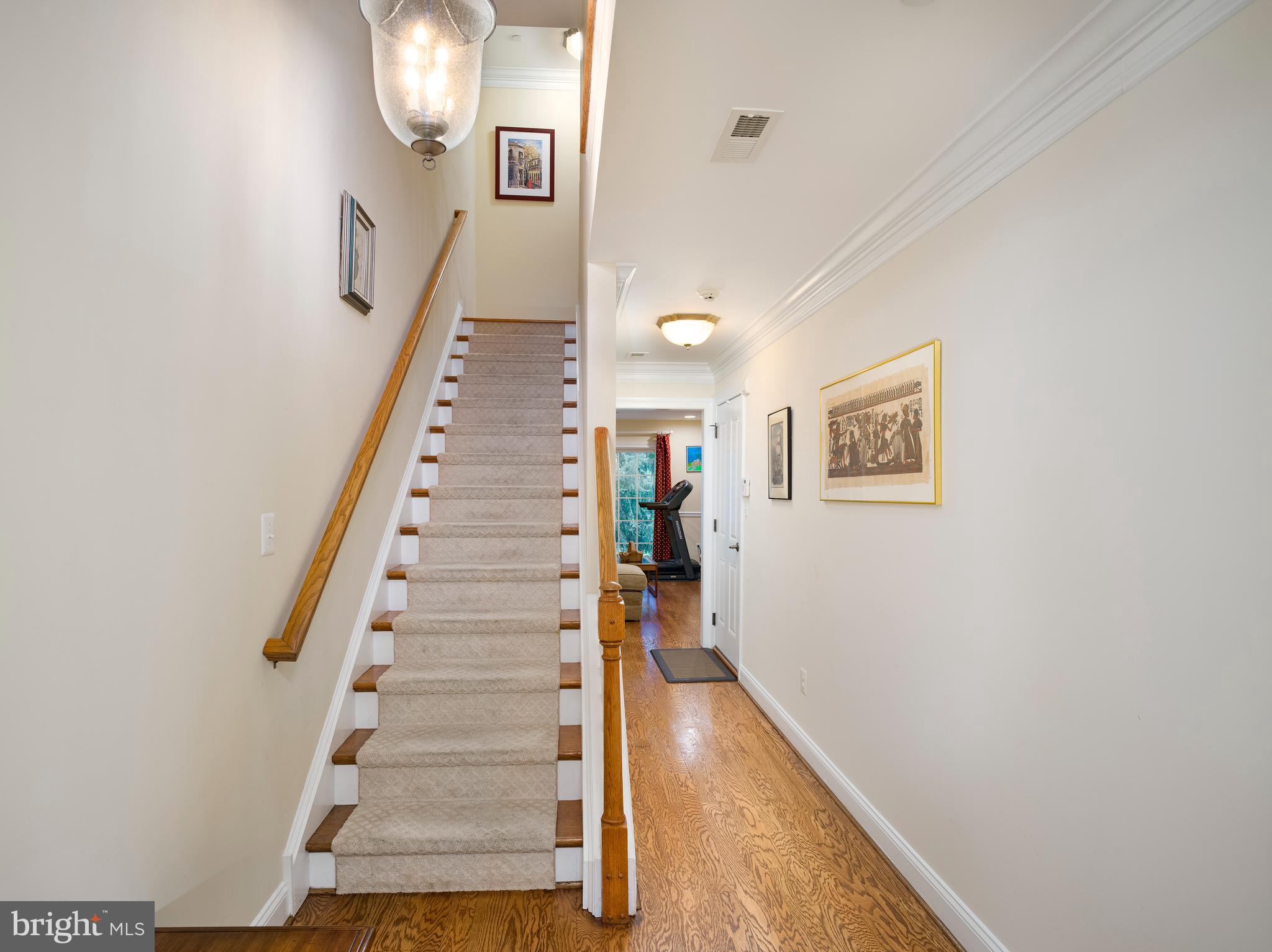 236 West Spring Avenue Ardmore, PA 19003 - Photo 3 of 30 a view of a hallway with wooden floor and entryway