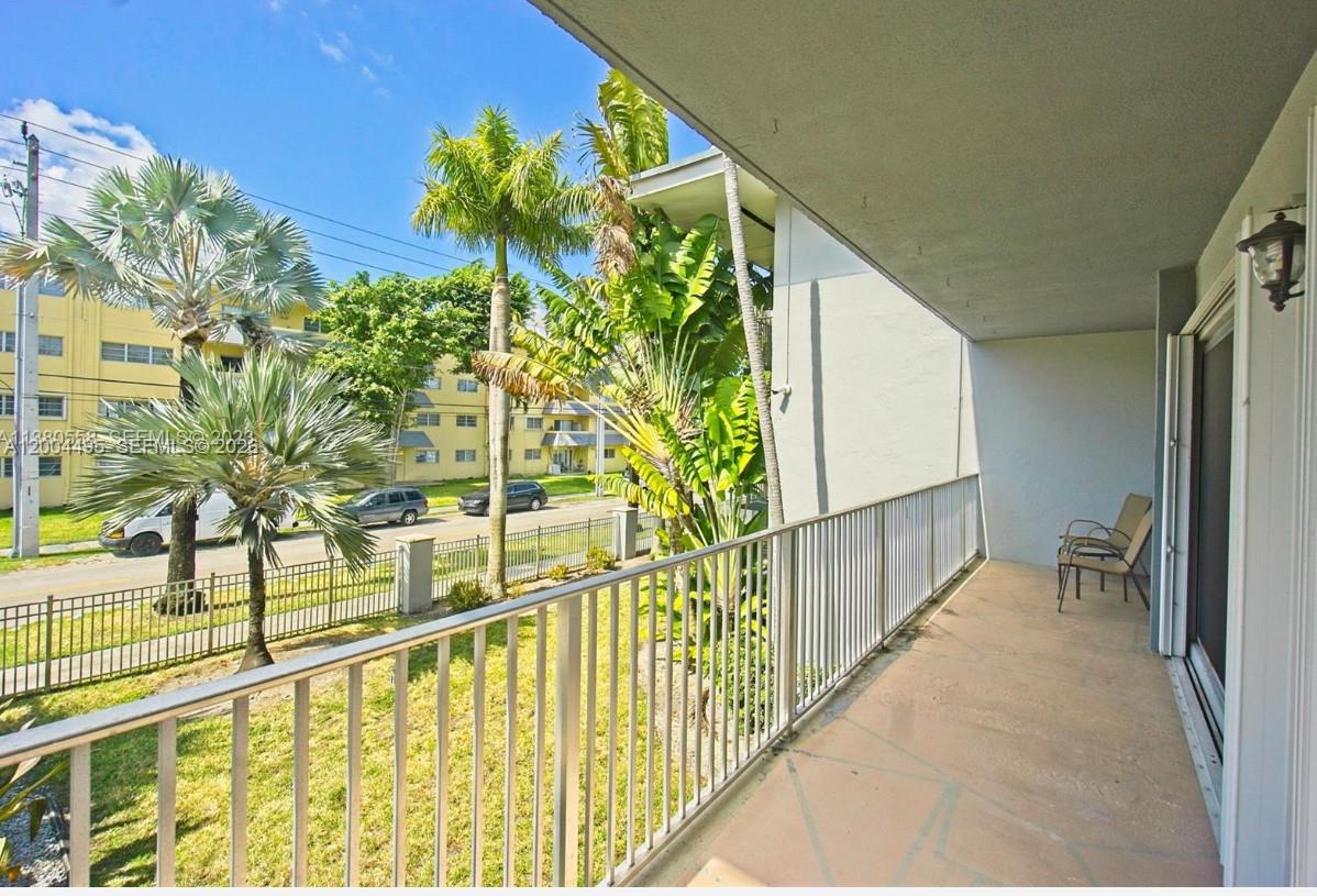 7401 Southwest 82nd Street, Unit 207S Miami, FL 33143 - Photo 11 of 15 a view of a balcony