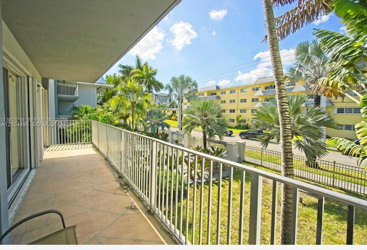 7401 Southwest 82nd Street, Unit 207S Miami, FL 33143 - Photo 10 of 15 a view of a balcony