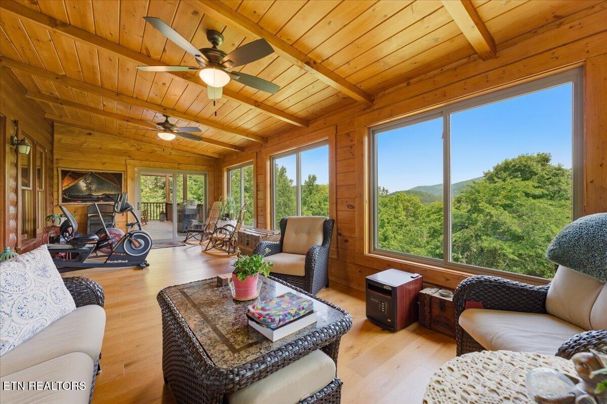 2732 Cayanne Road Cosby, TN 37722 - Photo 24 of 55 Sun Room