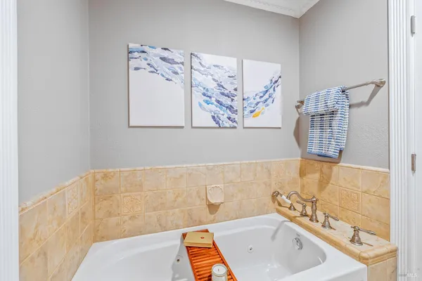 a bathroom with a sink and a bathtub