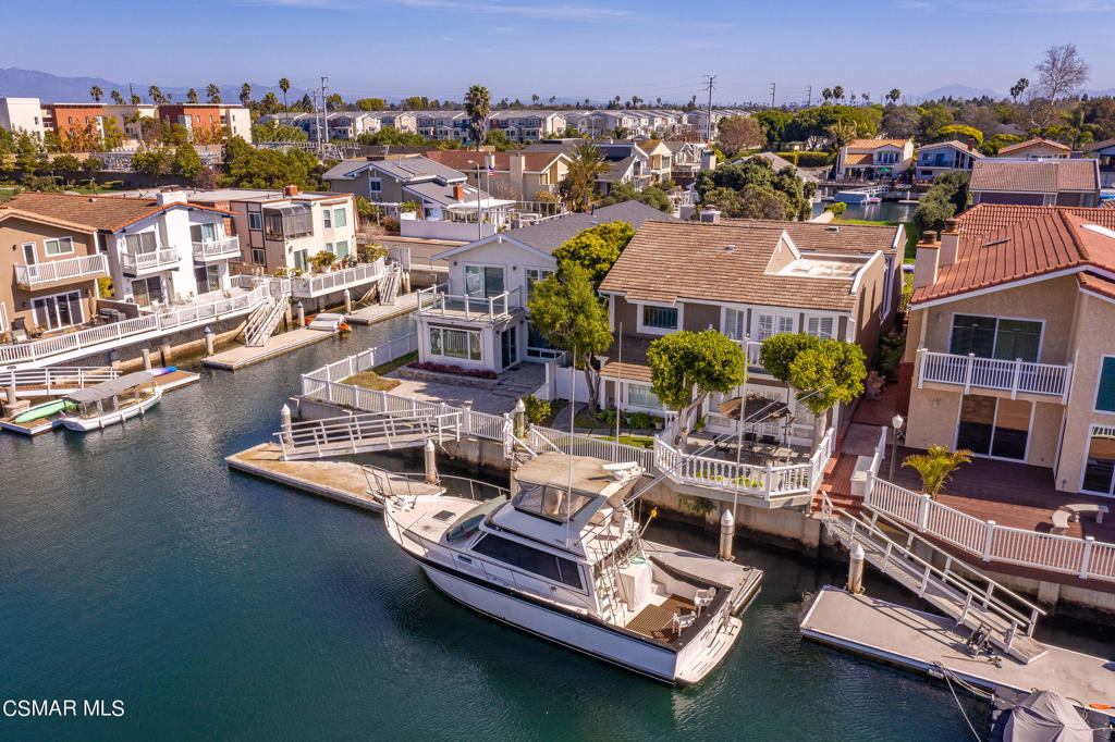 2025 Napoli Drive Oxnard, CA 93035 - Photo 37 of 47 an aerial view of residential houses with outdoor space and swimming pool