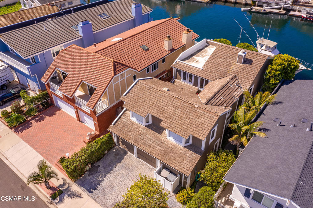 2025 Napoli Drive Oxnard, CA 93035 - Photo 43 of 47 an aerial view of a house with a ocean view