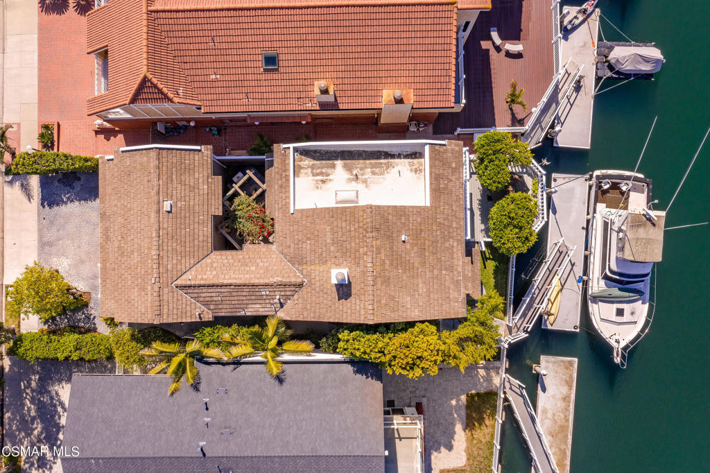 2025 Napoli Drive Oxnard, CA 93035 - Photo 44 of 47 an aerial view of a house with garden space and street view