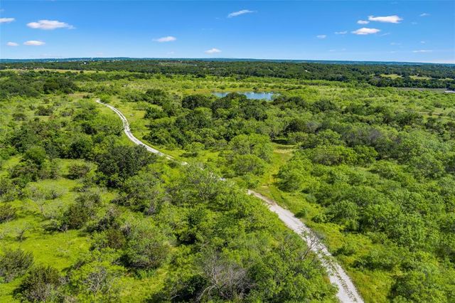 a view of a lush green space
