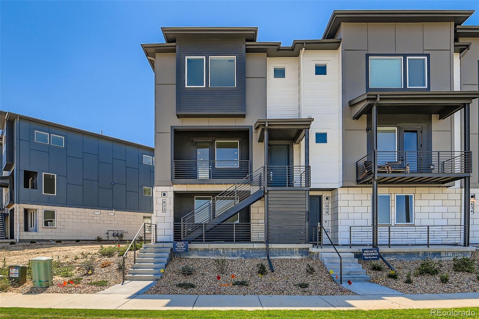 622 Saddle Drive Erie, CO 80516 - Photo 1 of 25 a front view of a house with garden
