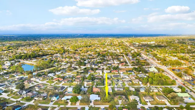 a view of city and ocean