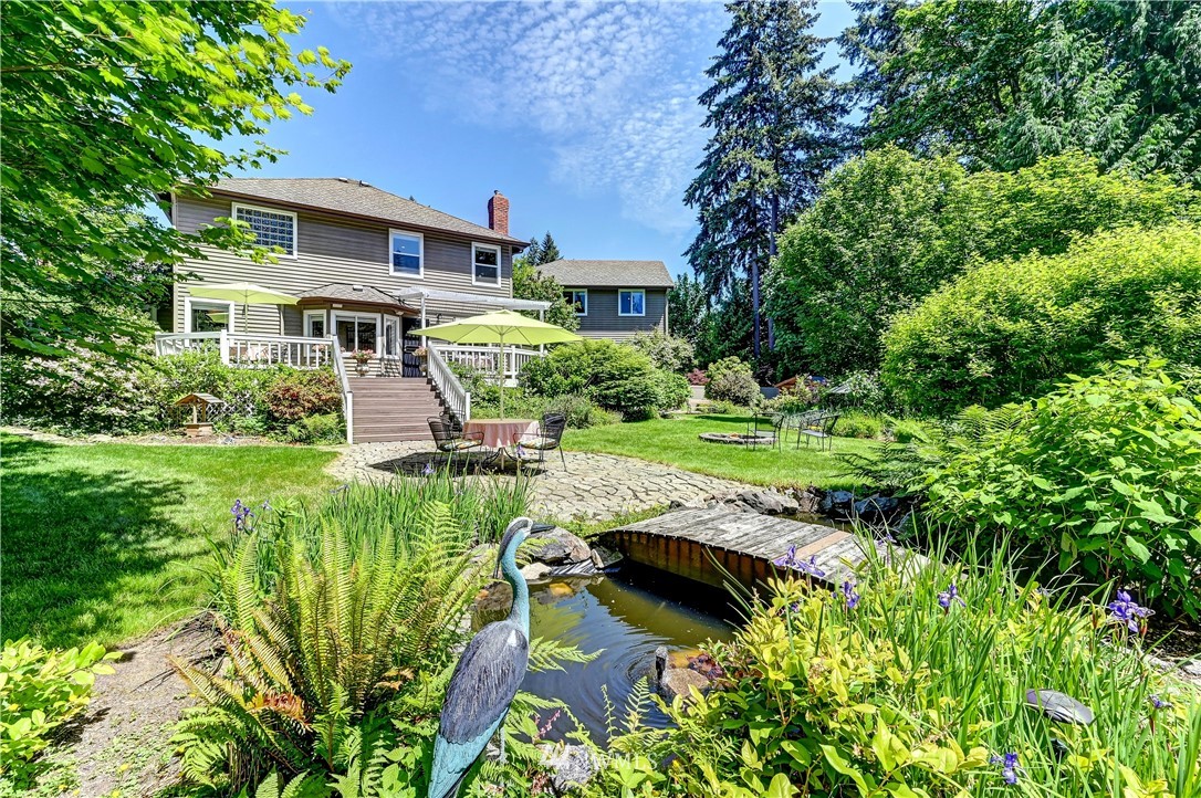 2716 187th Street Southeast Bothell, WA 98012 - Photo 31 of 37 a view of a garden with plants