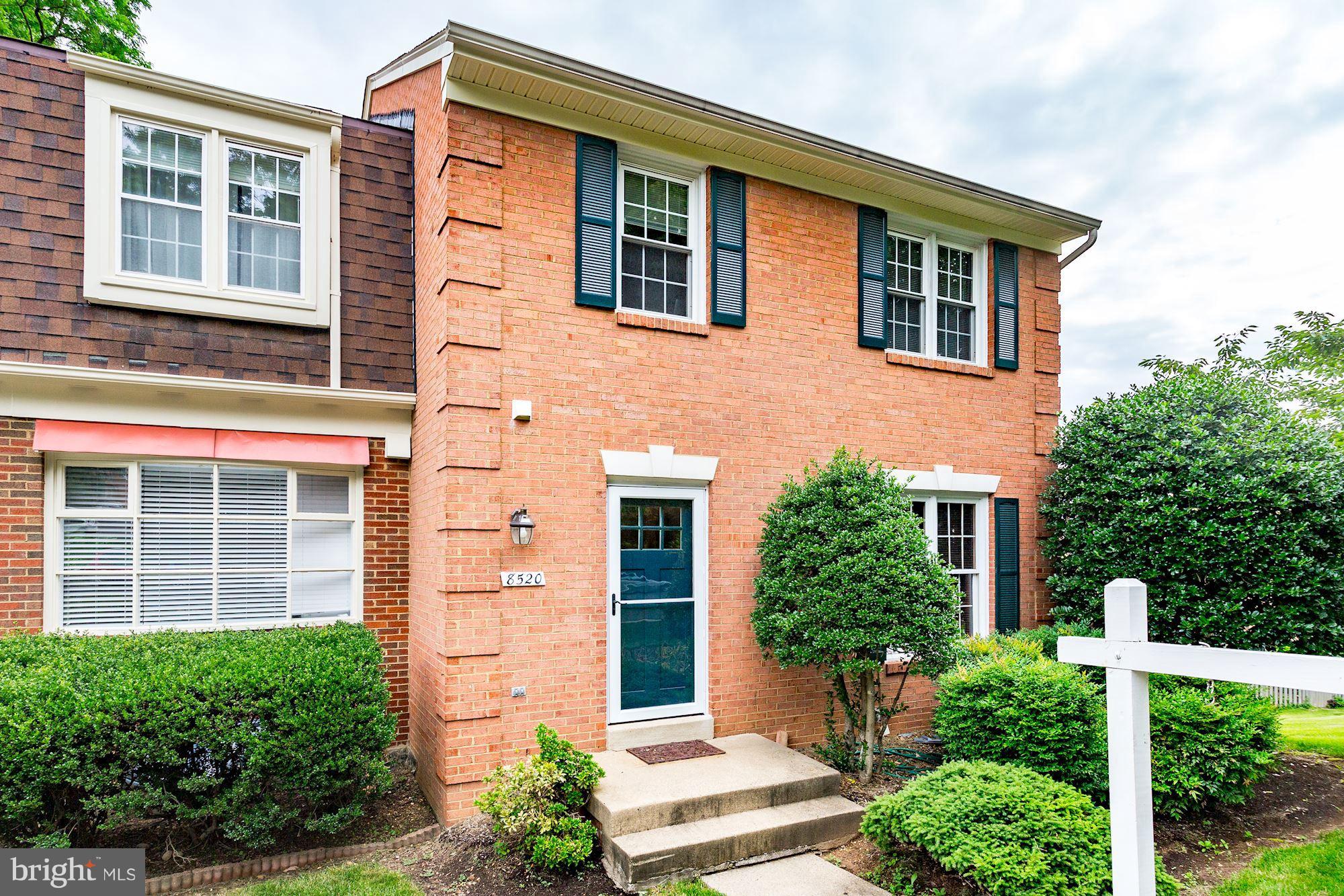 8520 Raglan Road Vienna, VA 22182 - Photo 2 of 27 Impressively maintained end-unit TH!