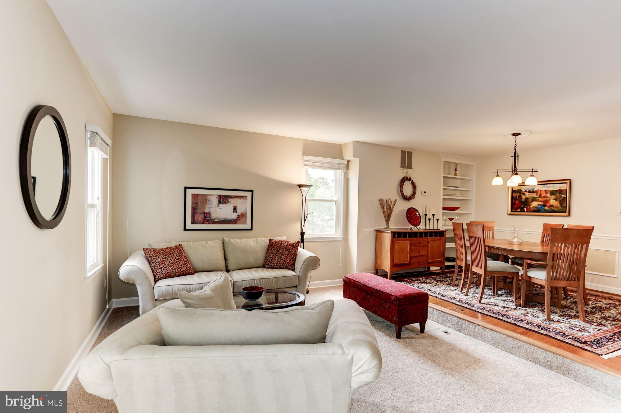 8520 Raglan Road Vienna, VA 22182 - Photo 5 of 27 Living Room & Separate Dining Room