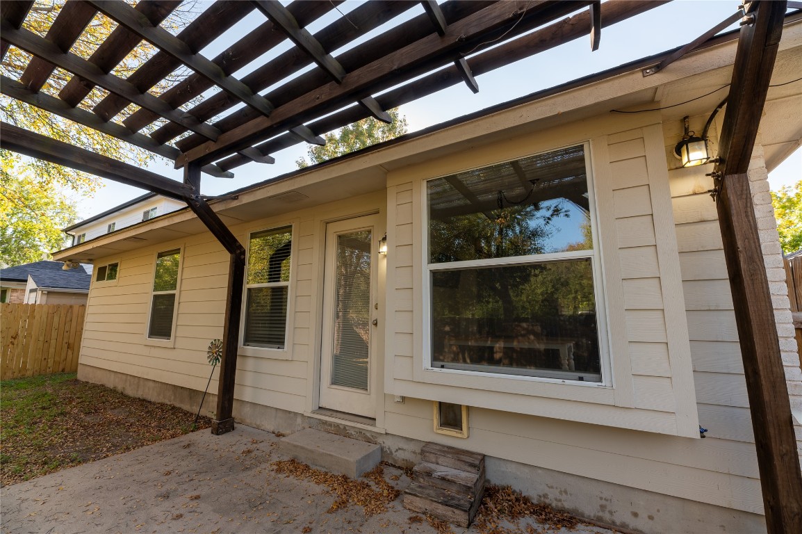 2604 Hutton Lane Leander, TX 78641 - Photo 25 of 27 a view of a door of the house