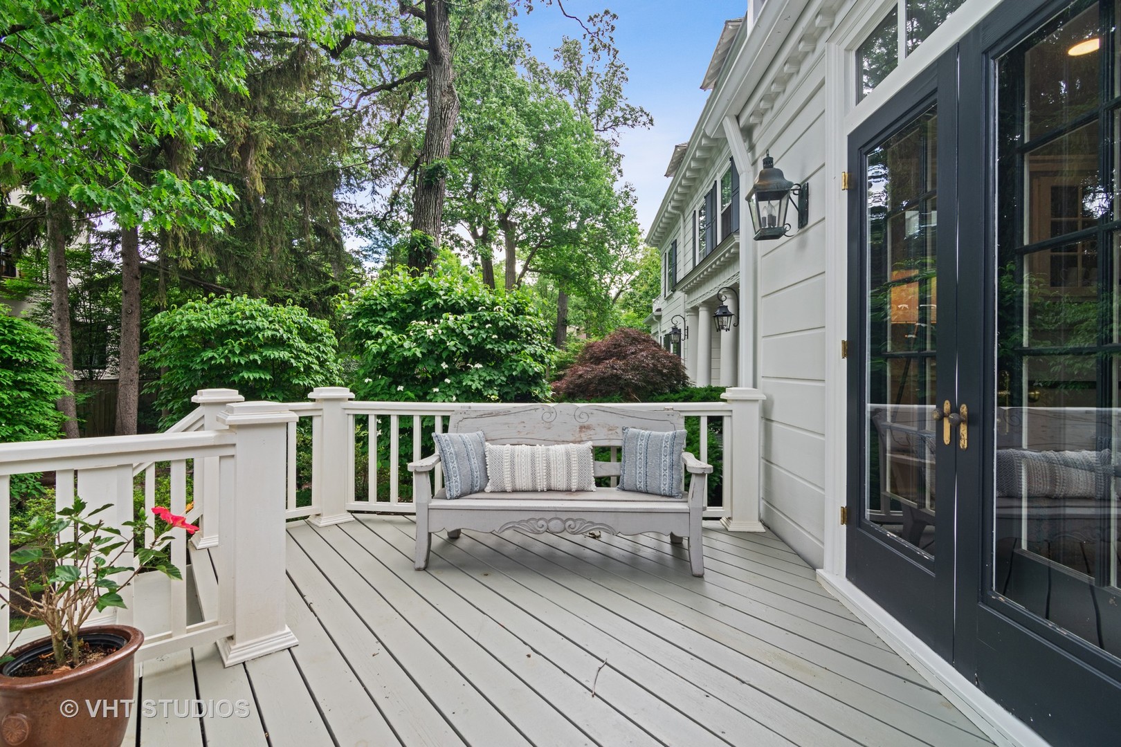 1010 Chestnut Avenue Wilmette, IL 60091 - Photo 41 of 48 a view of balcony with deck