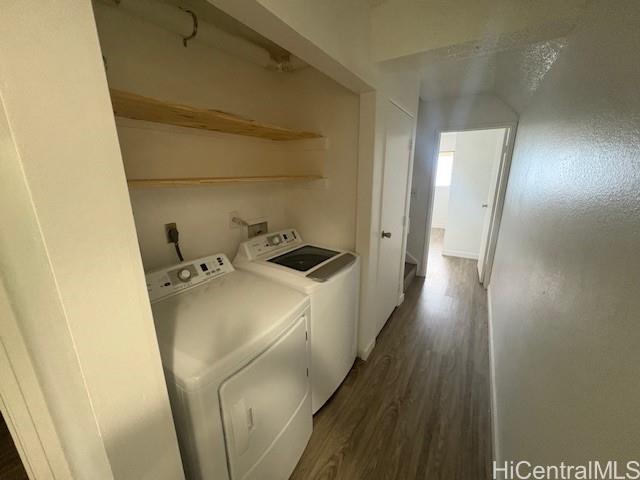 98-1370 Koaheahe Place, Unit 164 Pearl City, HI 96782 - Photo 5 of 12 a storage room with wooden floor