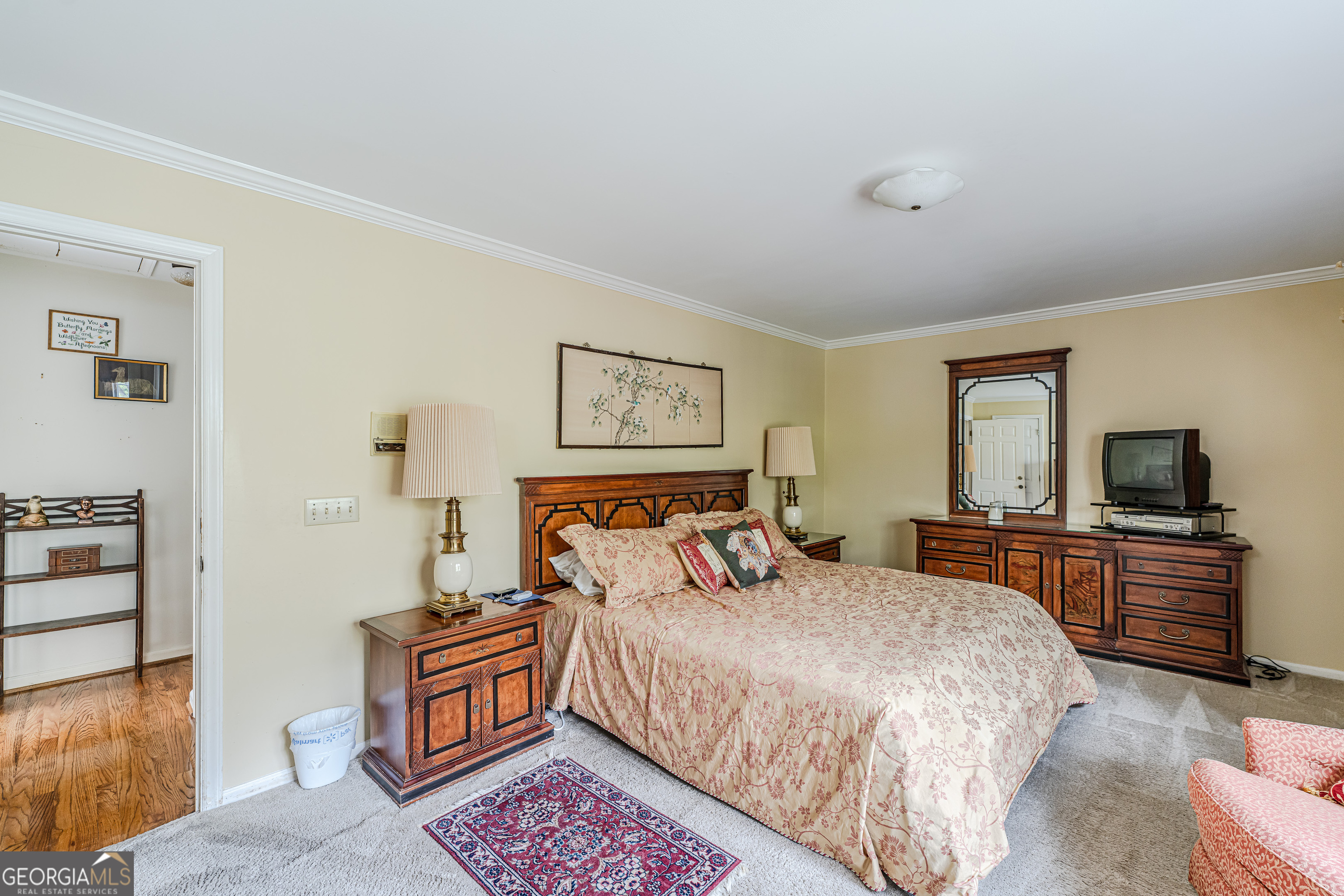 4 Windemere Lane Southeast Rome, GA 30161 - Photo 35 of 60 a bedroom with a bed and a television