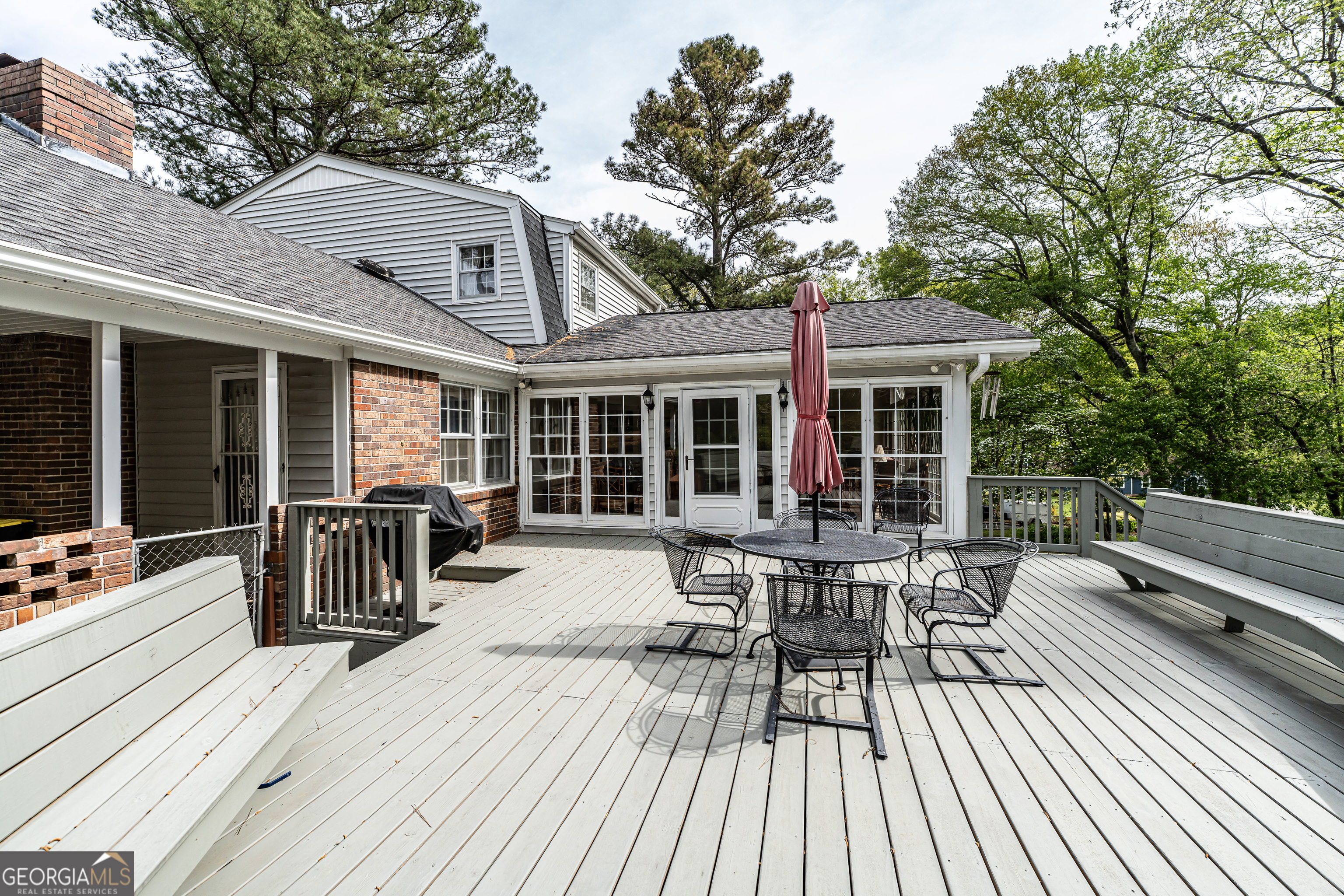 4 Windemere Lane Southeast Rome, GA 30161 - Photo 55 of 60 a view of house with deck outdoor seating and yard