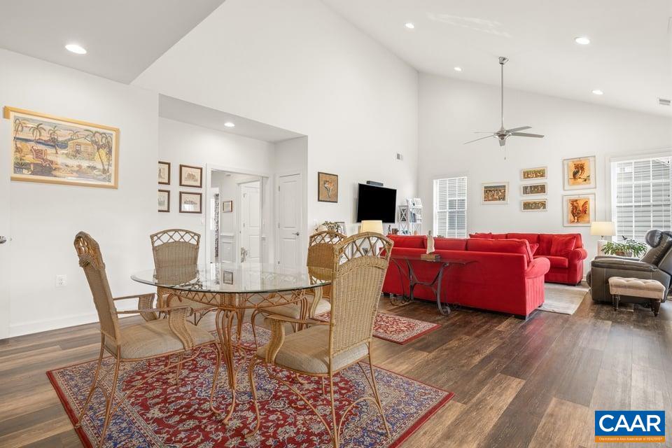 89 Crape Myrtle Drive Palmyra, VA 22963 - Photo 8 of 36 a living room with furniture a rug and a chandelier