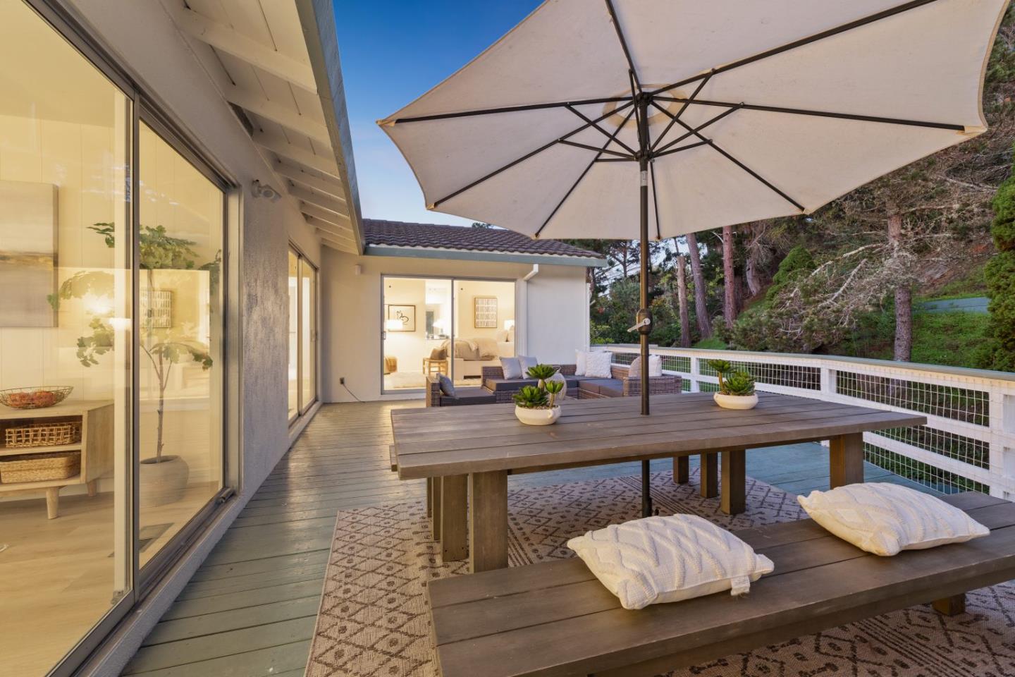 1250 Tuolumne Road Millbrae, CA 94030 - Photo 45 of 56 a view of a dining room with furniture and wooden floor