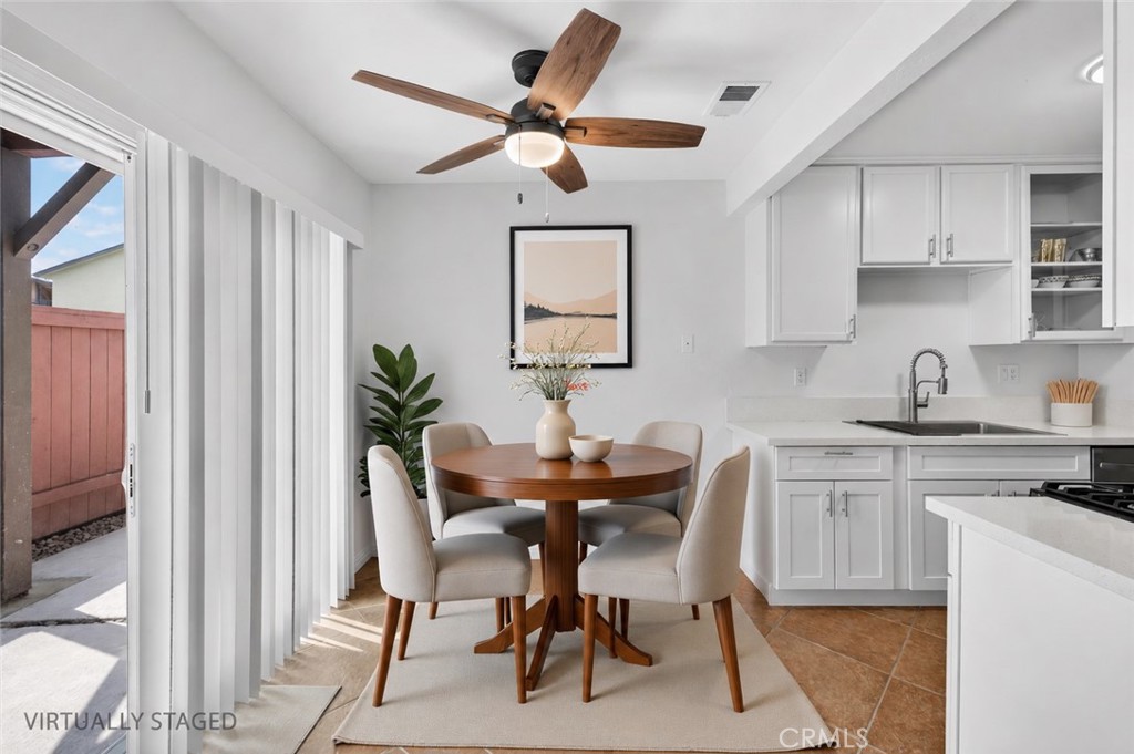 1470 West Lambert Road, Unit 263 La Habra, CA 90631 - Photo 10 of 35 Dining Room Virtually Staged