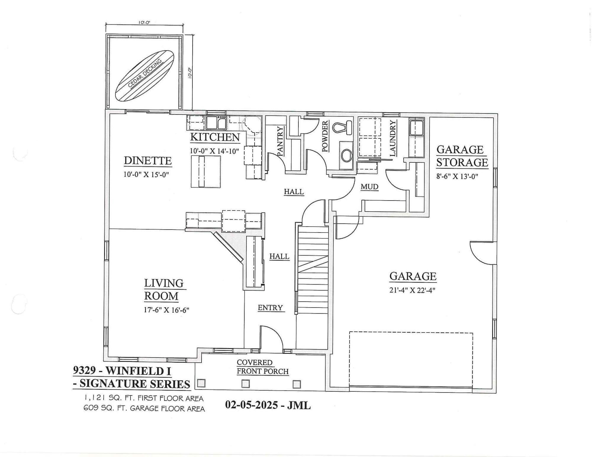 1019 Waterstone Court Pewaukee, WI 53072 - Photo 20 of 21 Floorplan_Page_1