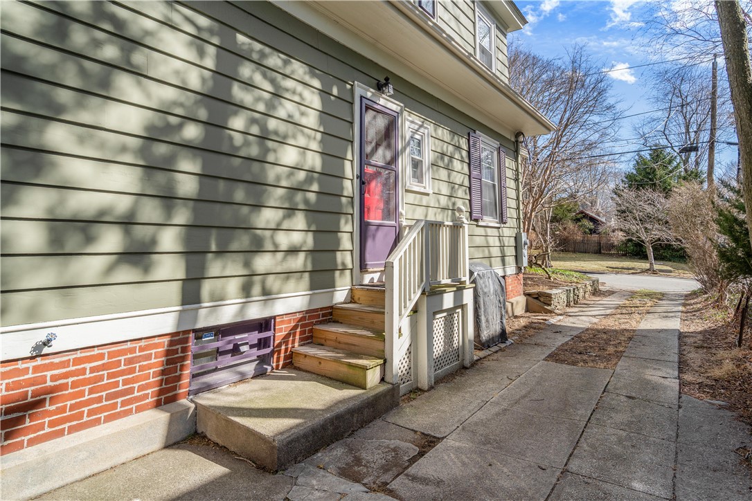 21 Dexterdale Road Providence, RI 02906 - Photo 35 of 39 Driveway Side Entry