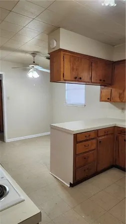 a view of cabinets with wooden floor