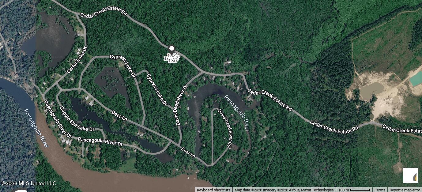 196 Cedar Creek Road Lucedale, MS 39452 - Photo 15 of 17 RealistReport_Results_Map (73)