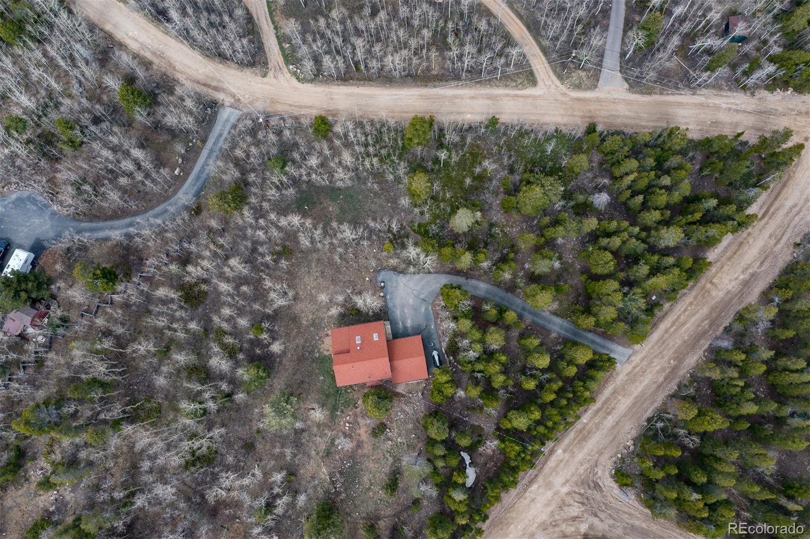 308 Rangeview Drive Black Hawk, CO 80422 - Photo 22 of 26 a sign that is sitting in the middle of a forest