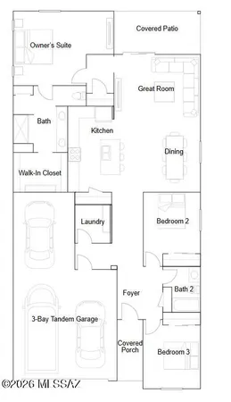 $374,990 | 9628 West Pontiac Street, Marana, AZ 85658