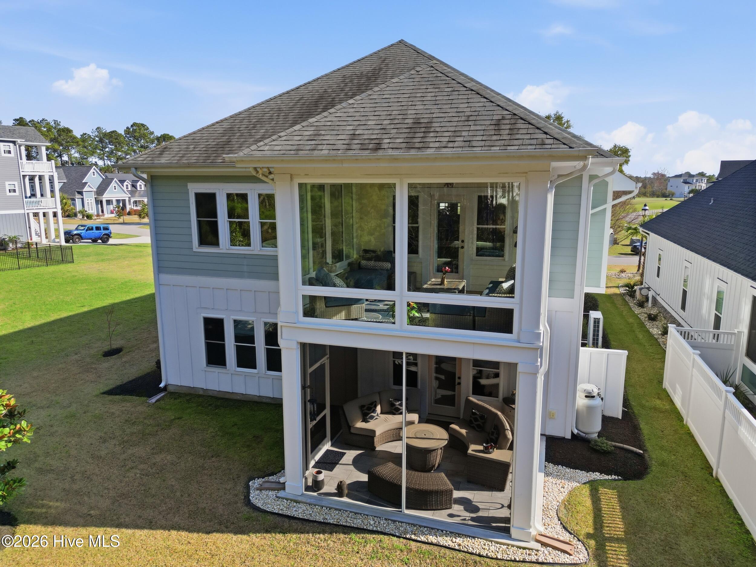 131 Everett Park Trail Holly Ridge, NC 28445 - Photo 85 of 111 87_back aerial