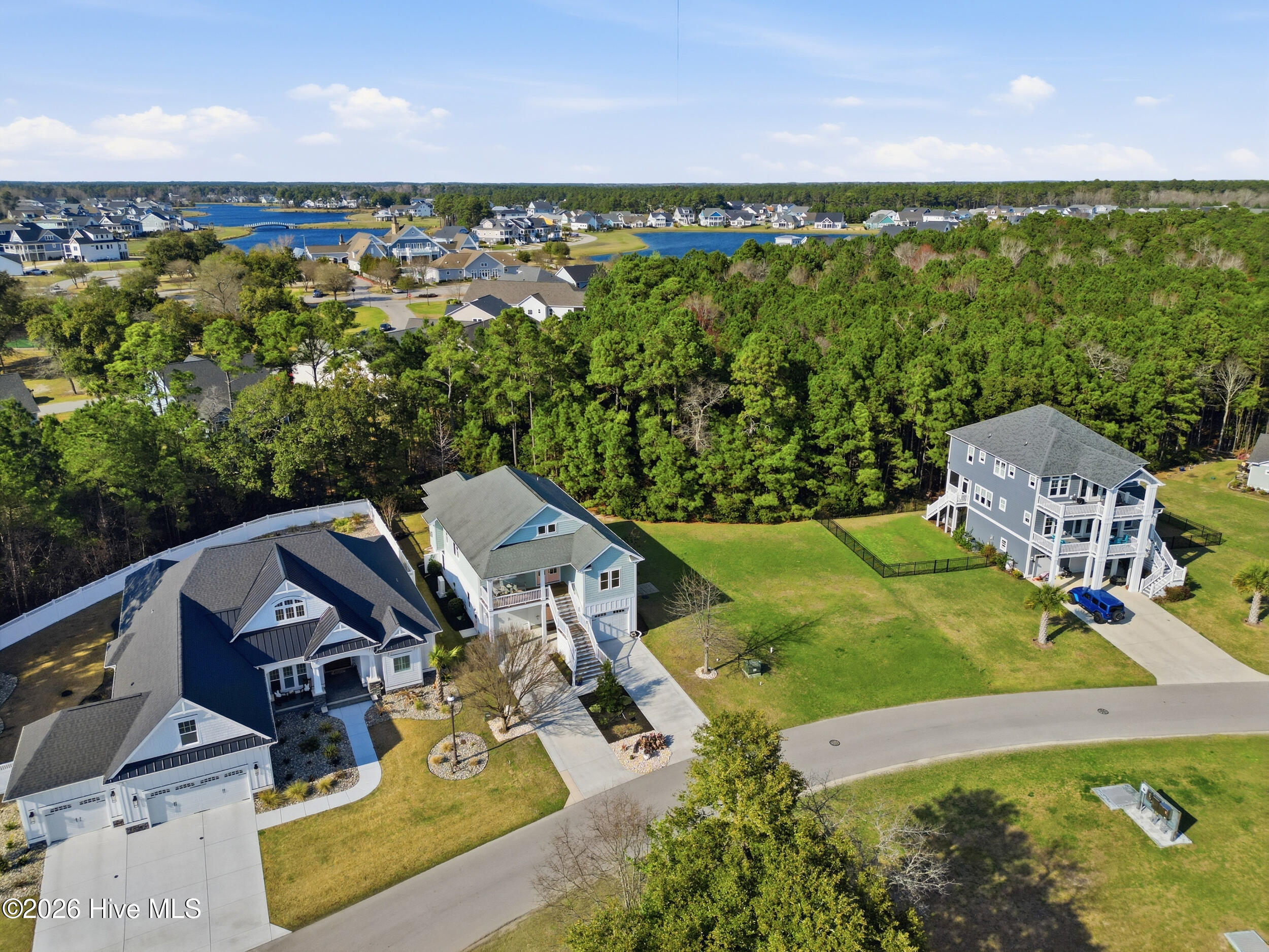 131 Everett Park Trail Holly Ridge, NC 28445 - Photo 87 of 111 89_front left aerial far