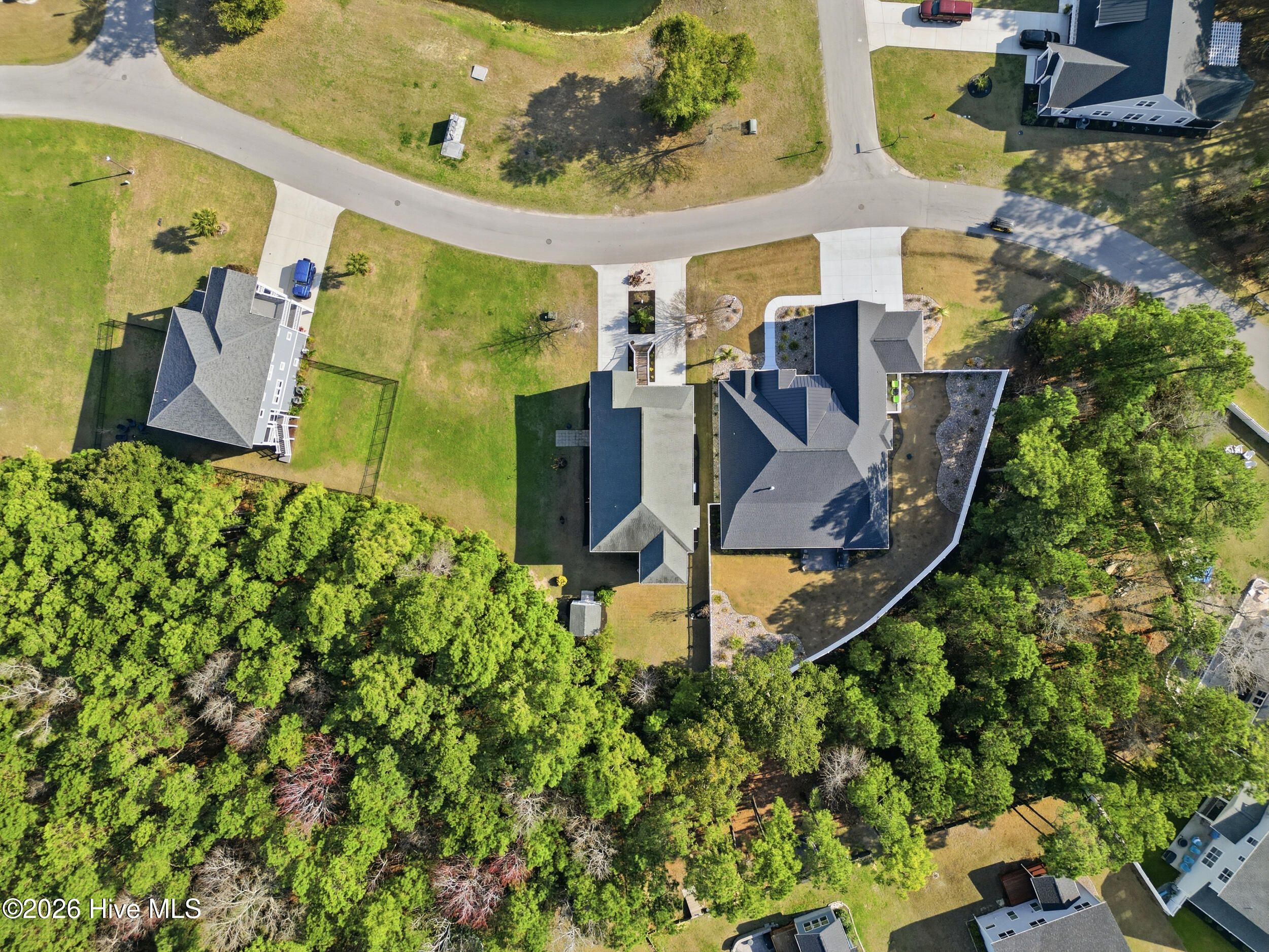 131 Everett Park Trail Holly Ridge, NC 28445 - Photo 88 of 111 90_aerial overhead