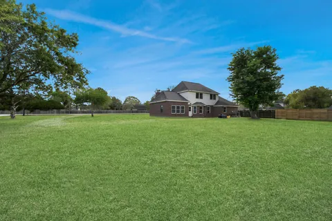 a view of a green field
