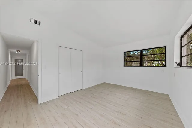 wooden floor in an empty room