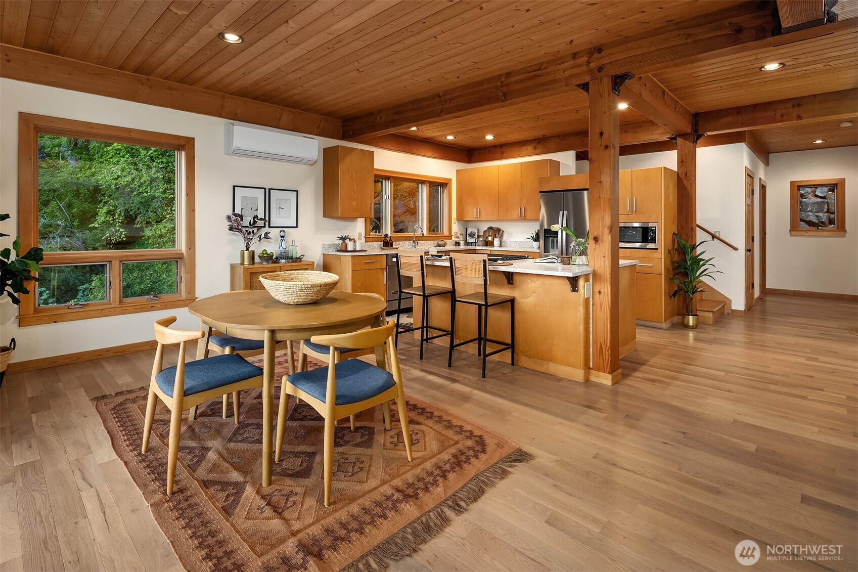1002 Chuckanut Drive Bellingham, WA 98229 - Photo 13 of 40 a dining room with furniture window wooden floor