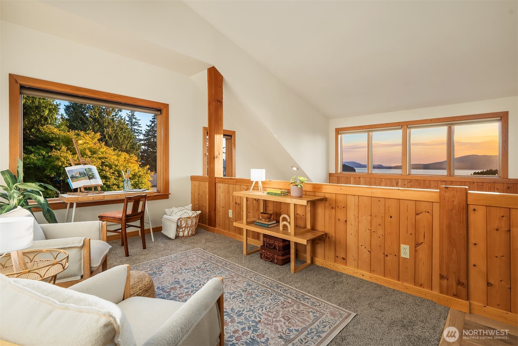 1002 Chuckanut Drive Bellingham, WA 98229 - Photo 25 of 40 a living room with furniture and a large window