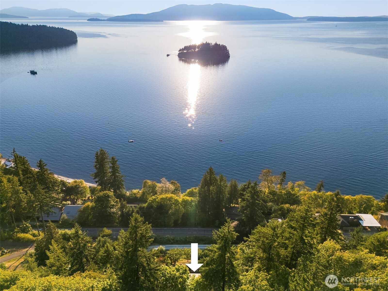 1002 Chuckanut Drive Bellingham, WA 98229 - Photo 32 of 40 a sunset view
