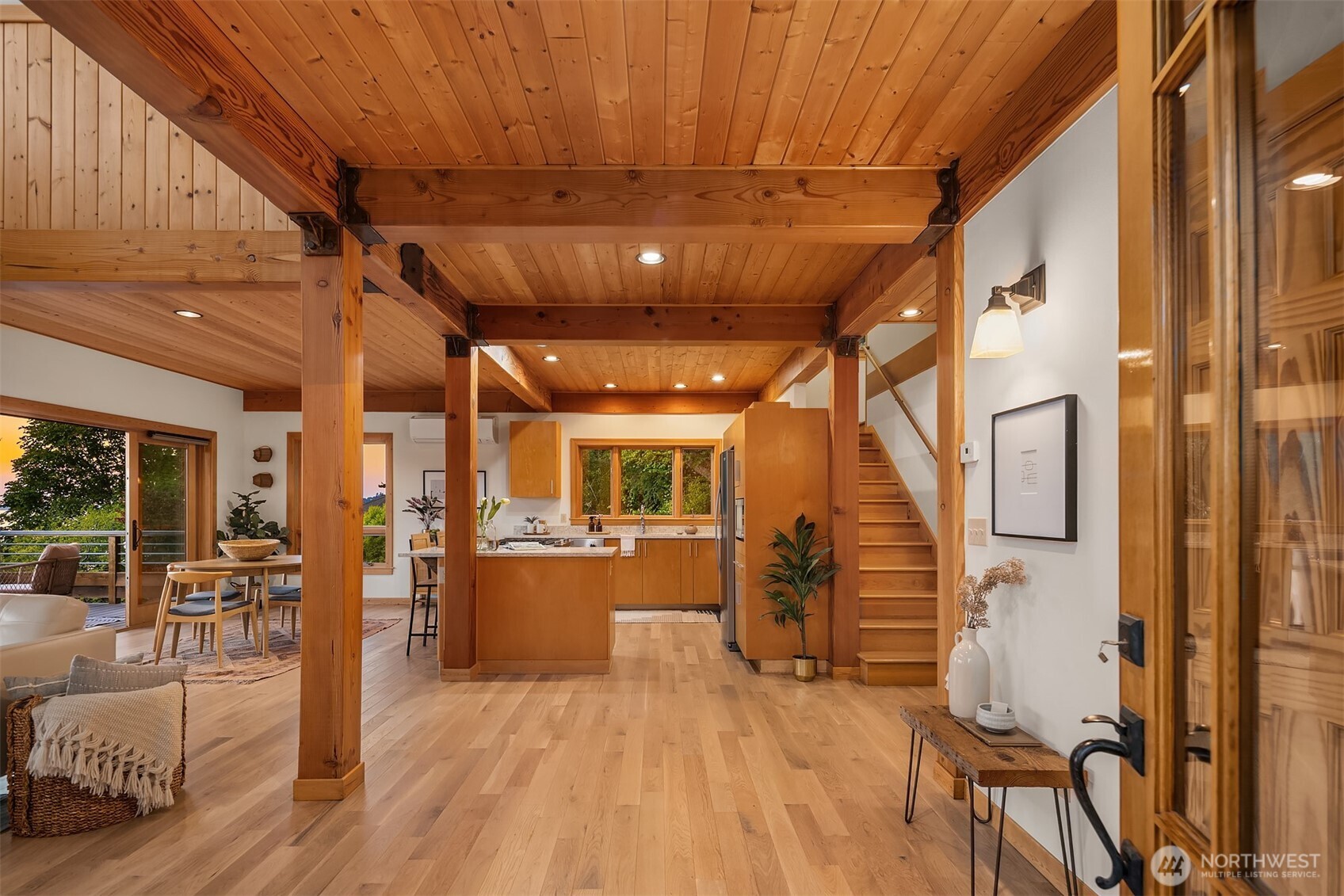 1002 Chuckanut Drive Bellingham, WA 98229 - Photo 4 of 40 a view of entryway with wooden floor