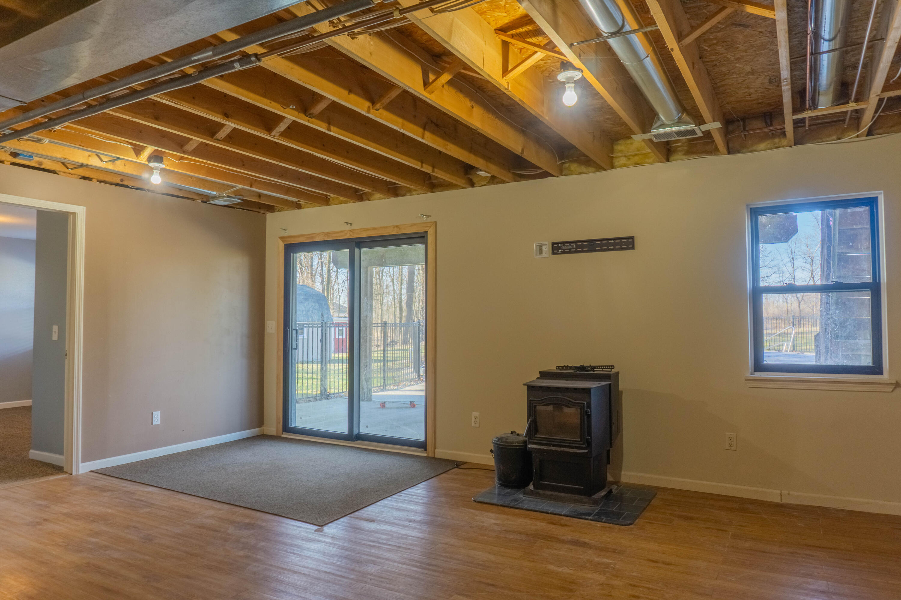 9000 West Sober Road Fowlerville, MI 48836 - Photo 39 of 53 Basement with walkout patio