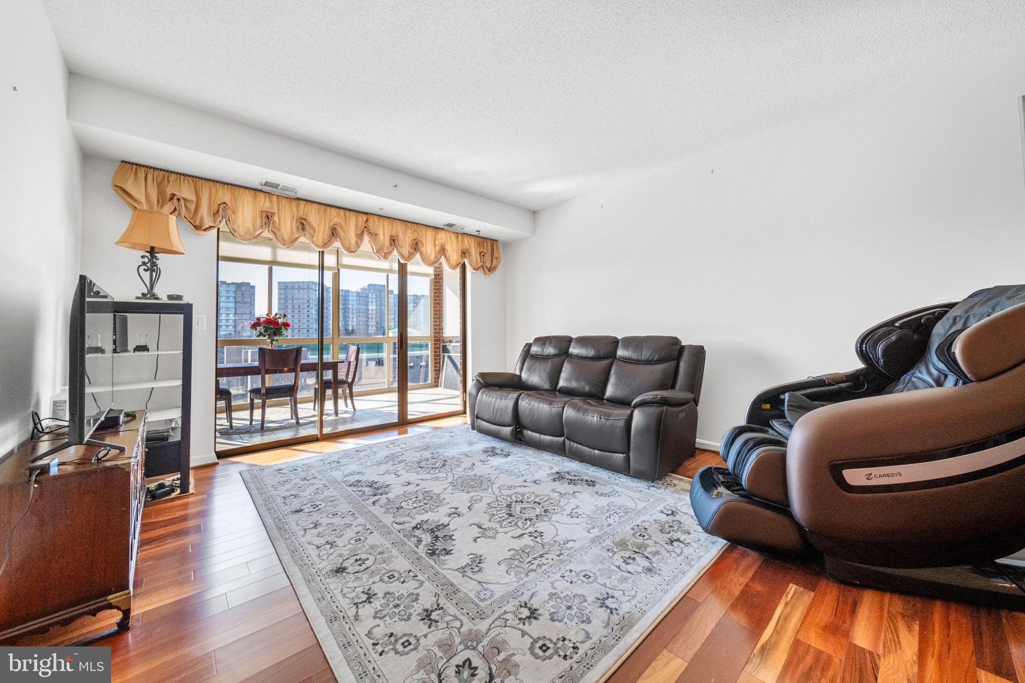 19360 Magnolia Grove Square, Unit 412 Leesburg, VA 20176 - Photo 16 of 28 Living Room with Sunroom Access