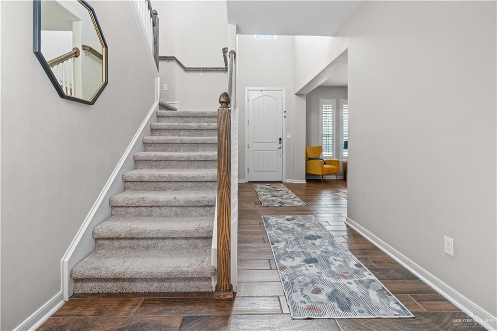 5508 River Road McAllen, TX 78504 - Photo 9 of 21 Stairs to upstairs loft and bedrooms