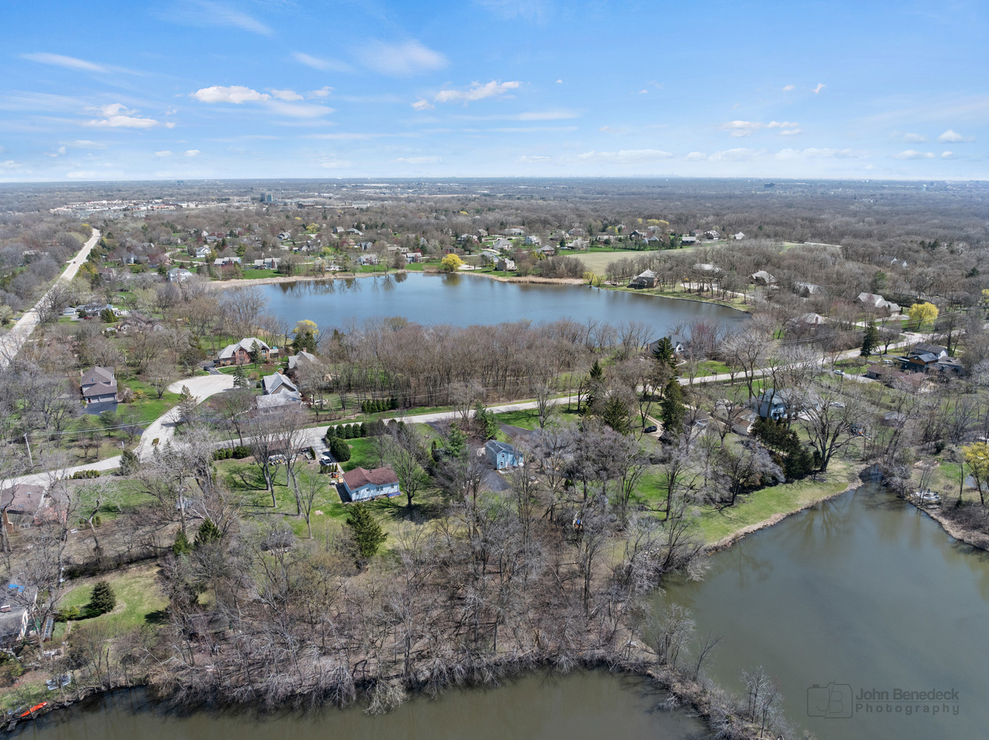 56 Deerpath Road Deer Park, IL 60010 - Photo 31 of 35 an aerial view of a city with lots of residential buildings