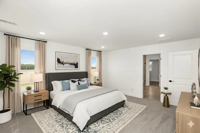 a view of room and closet