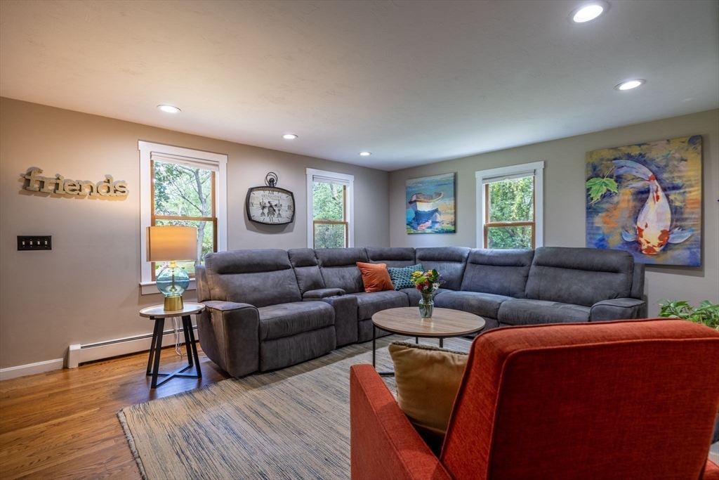 20 Staples Shore Road Lakeville, MA 02347 - Photo 11 of 39 a living room with furniture and wooden floor