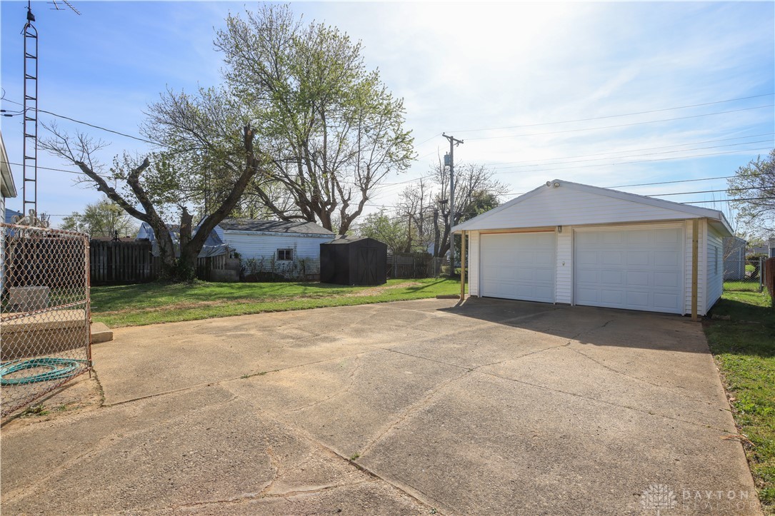 1627 Joselin Road Dayton, OH 45432 - Photo 26 of 28 This property features a spacious detached garage and a large driveway.