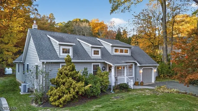 a aerial view of a house