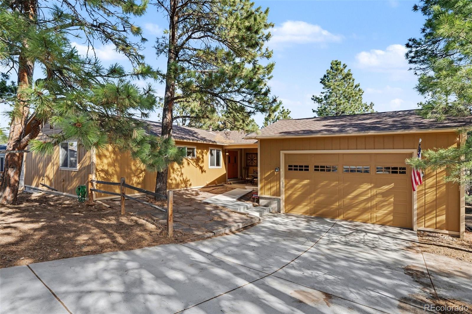6224 Powell Road Parker, CO 80134 - Photo 2 of 40 a view of a house with a yard