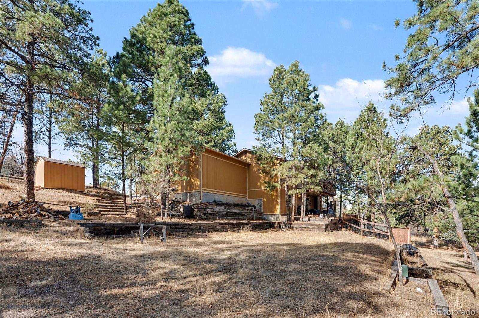 6224 Powell Road Parker, CO 80134 - Photo 32 of 40 a view of a patio with chair and tables
