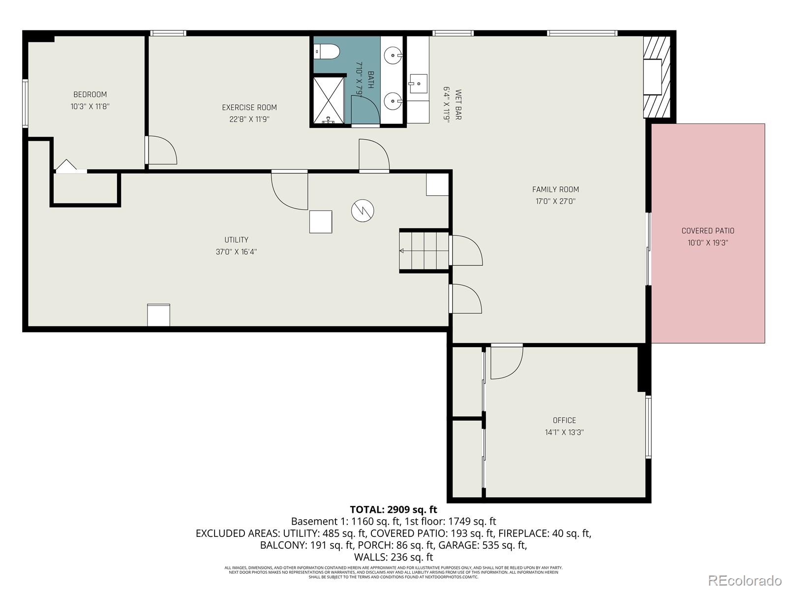 6224 Powell Road Parker, CO 80134 - Photo 40 of 40 a picture of a refrigerator in a white refrigerator