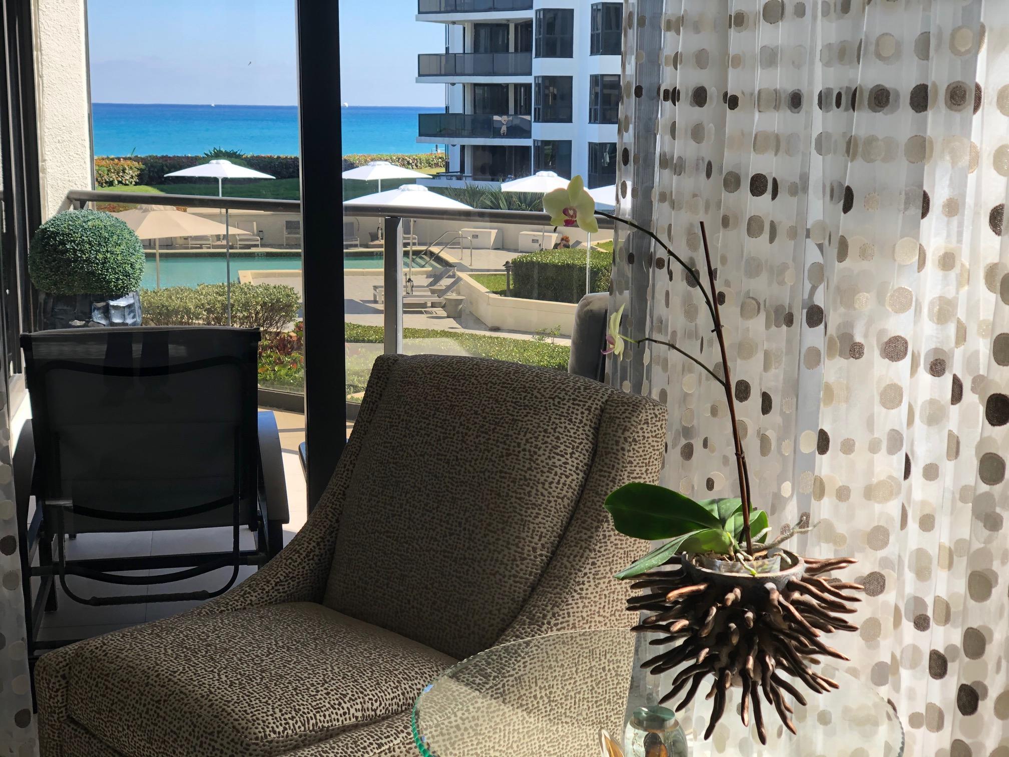 3120 South Ocean Boulevard, Unit 3202 Palm Beach, FL 33480 - Photo 15 of 46 VIEW FROM INSIDE MBR