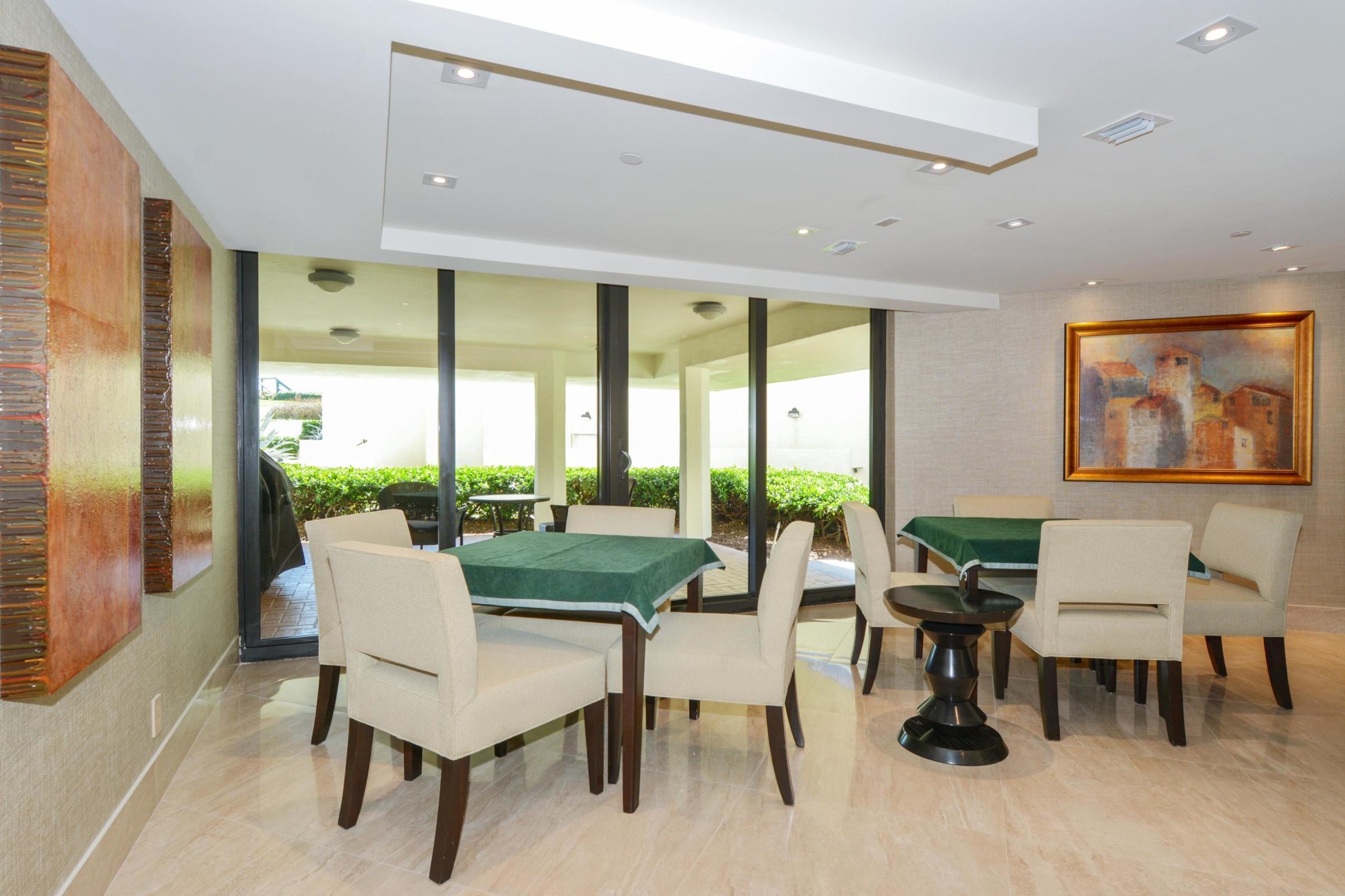 3120 South Ocean Boulevard, Unit 3202 Palm Beach, FL 33480 - Photo 40 of 46 CARD ROOM